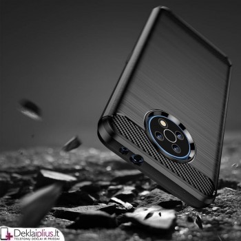 Carbon guminis dėklas - juodas (Nokia G50)
